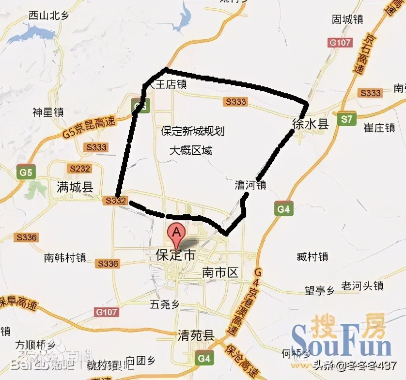 保定市北部低碳新城,北部低碳新城2018