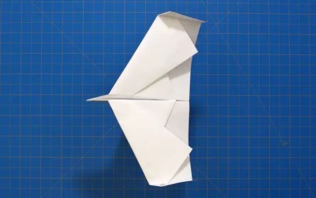 折纸飞机带机舱,适合在家玩的折纸飞机