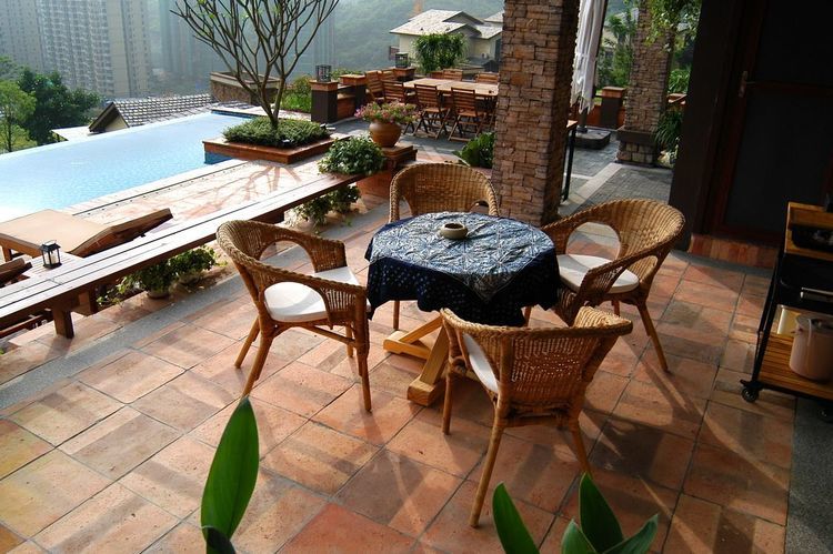 清远佛冈温泉房间带私人泡池,清远山景私人温泉别墅