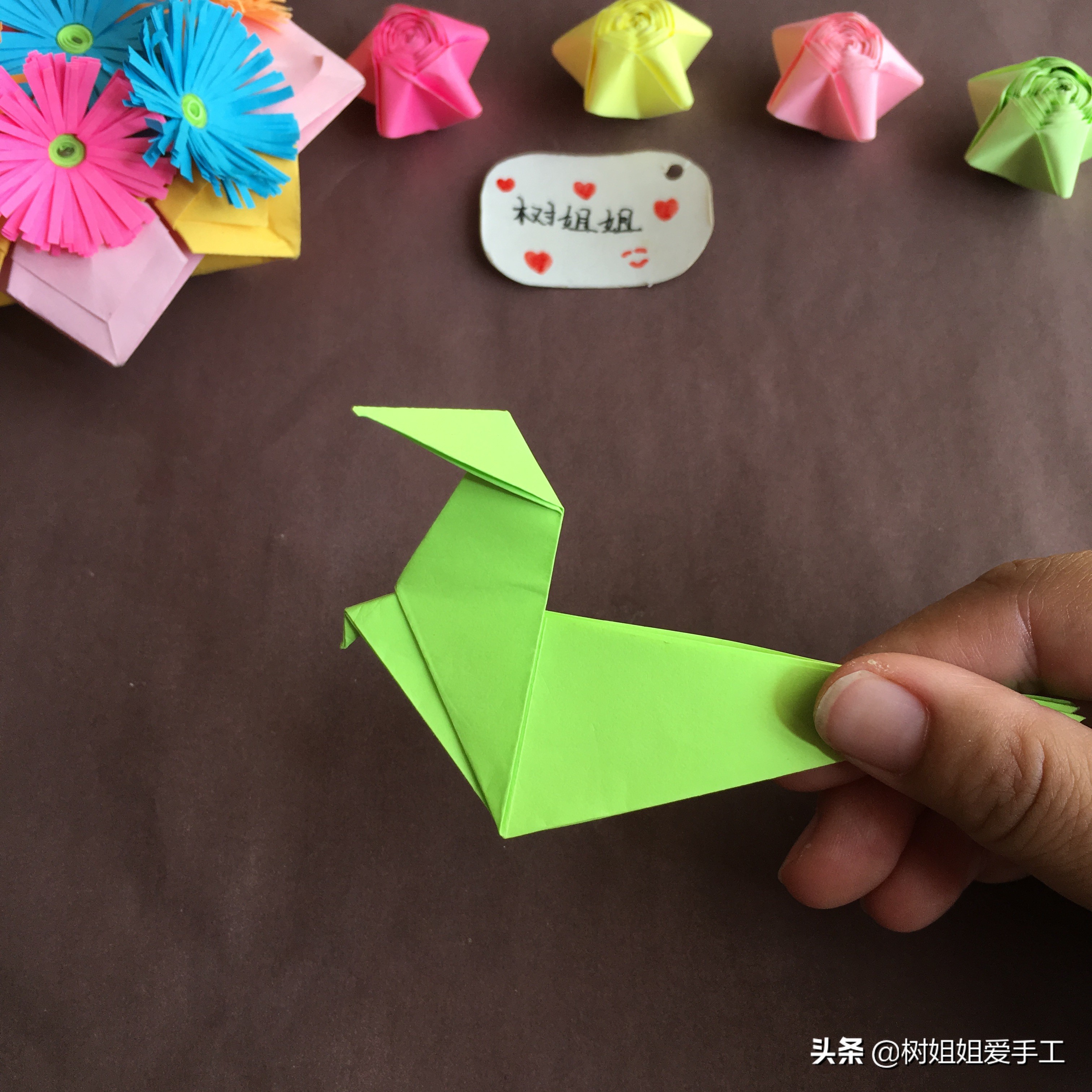 幼儿动物折纸：恐龙折纸，大部分男孩子都喜欢的