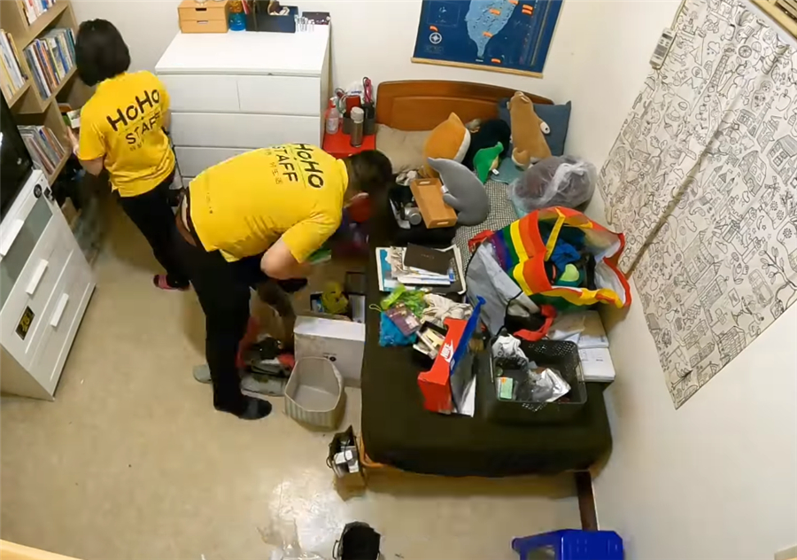 囤积癖清理屋子,囤积癖房间整理