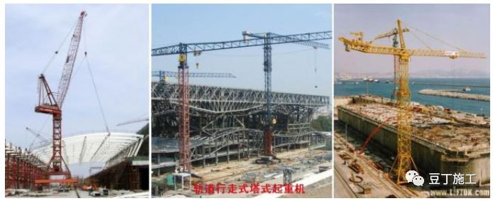 建筑工地常见的起重设备,建筑工地起重机械设备大全