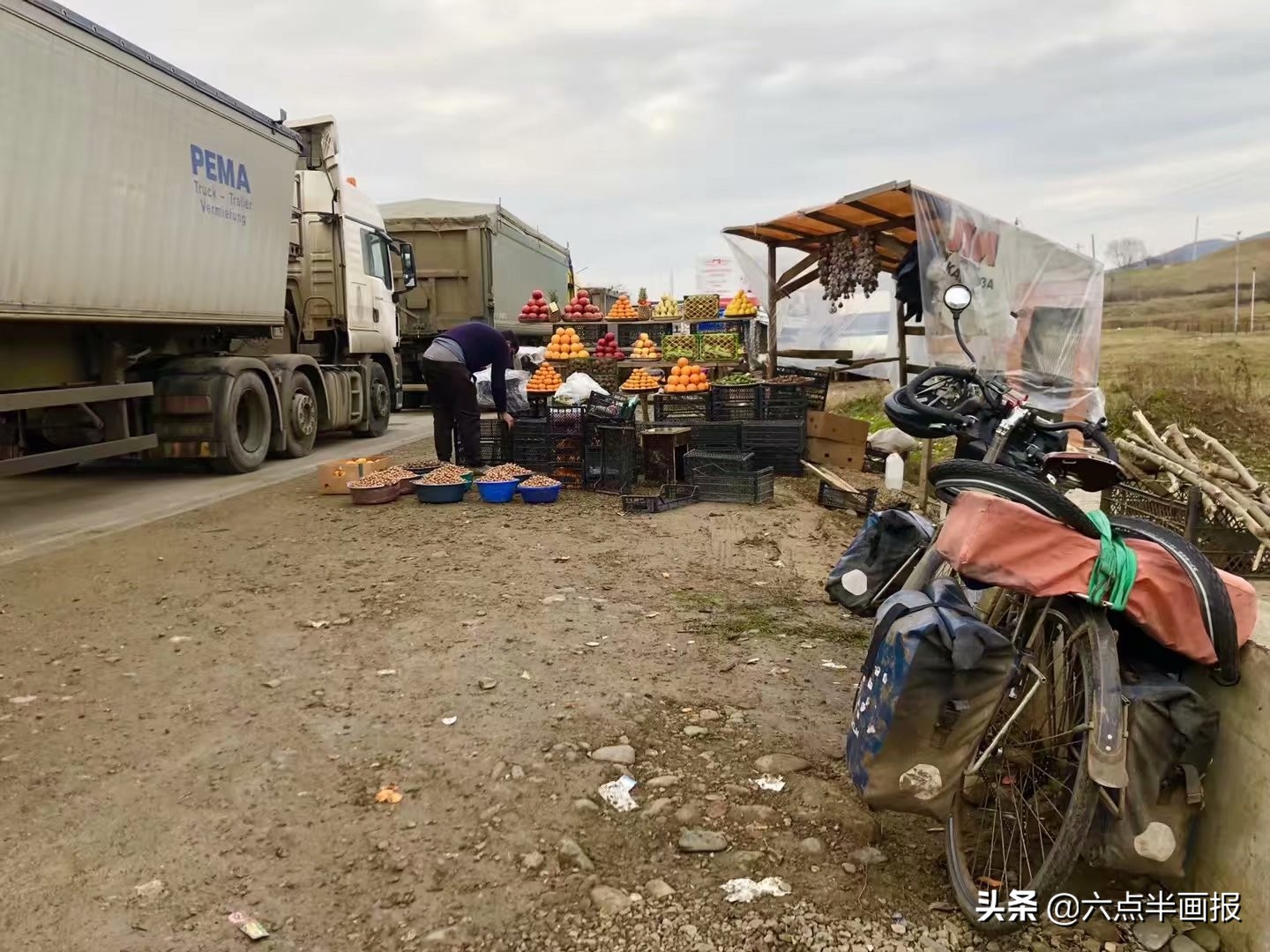 骑着单车去南非！格鲁吉亚入境！旅行日记（六十四）