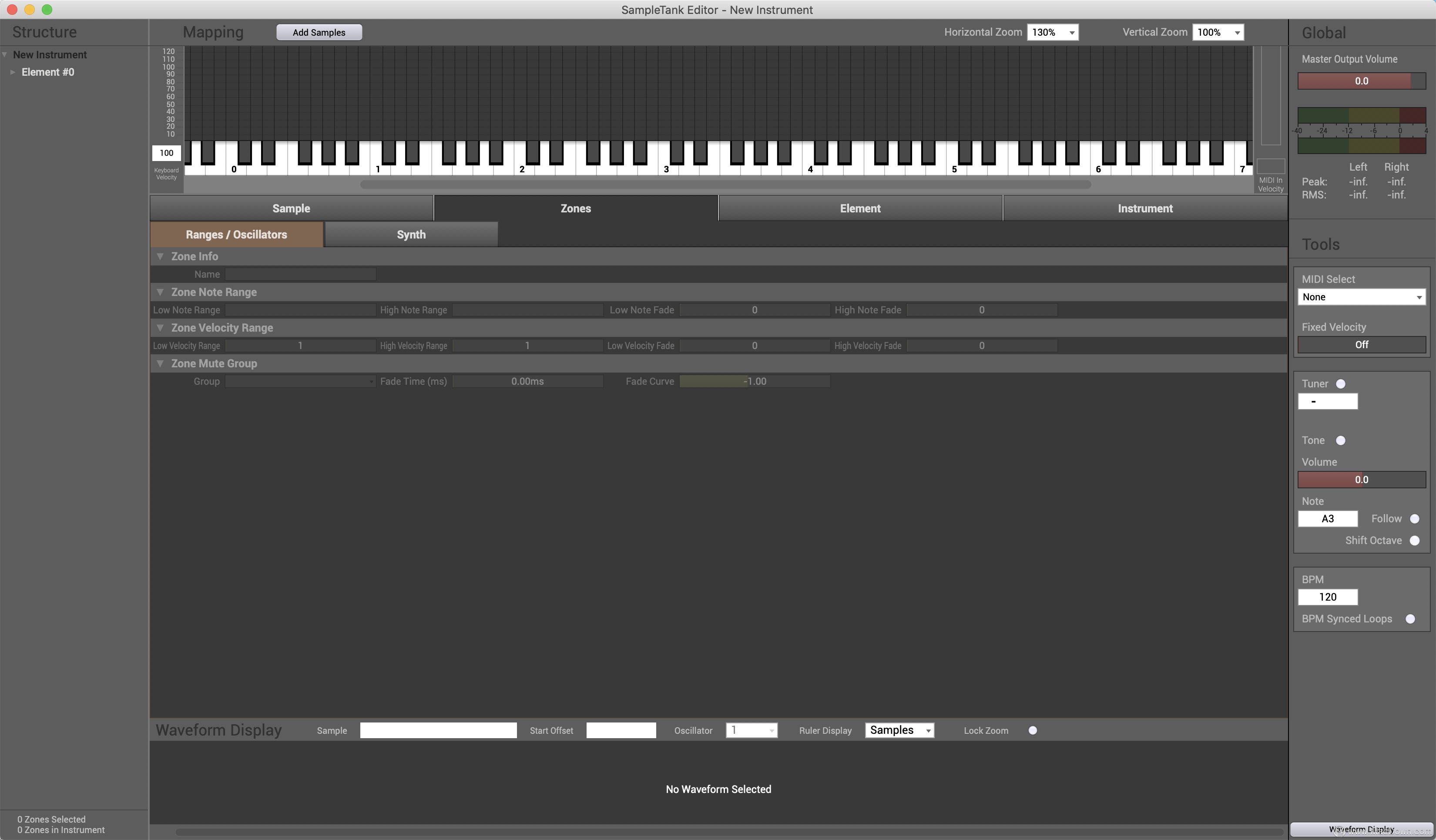 IKMultimediaSampleTankEditorforMac,音频采样编辑器