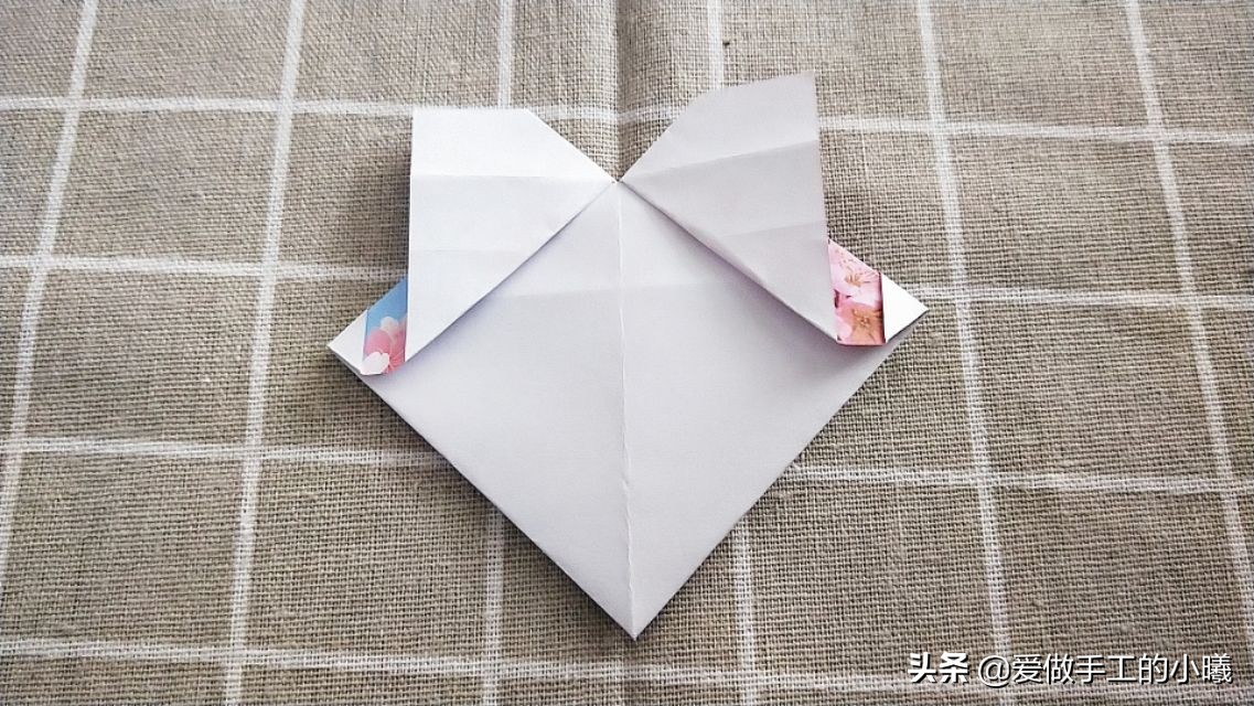 古风雨伞折纸小花伞,折纸小花伞的制作过程怎么写