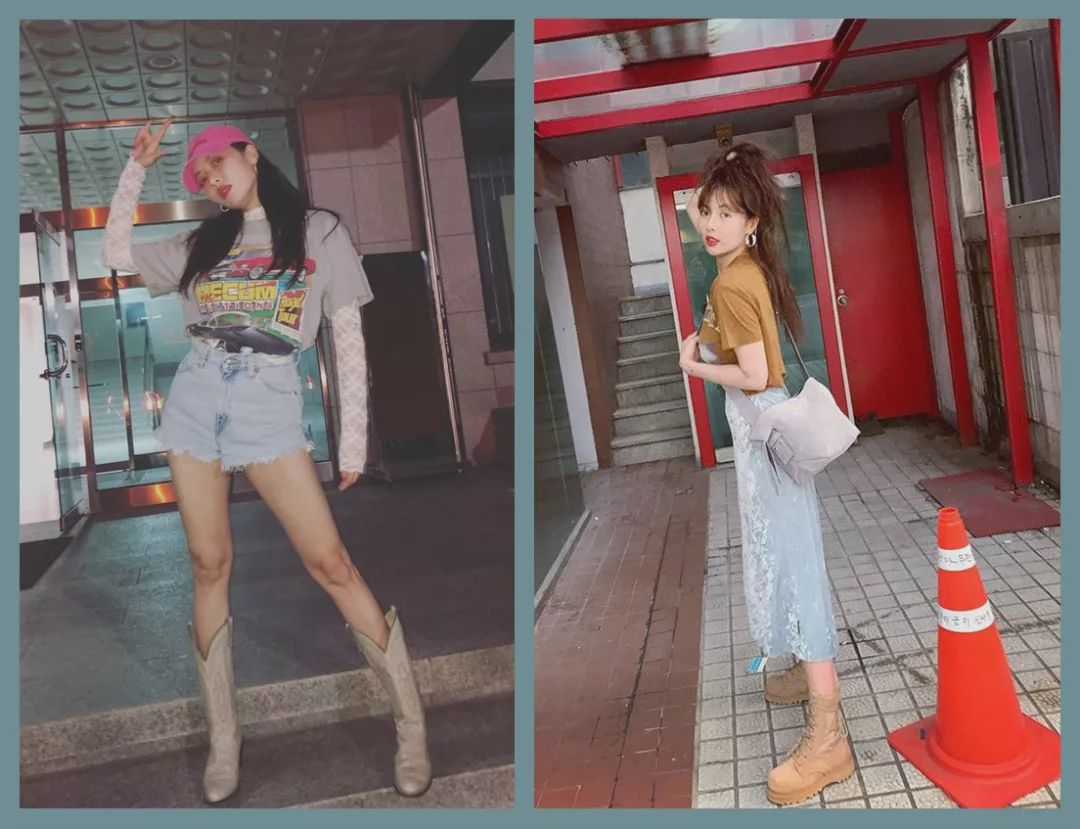 泫雅宋妍霏,欧阳娜娜泫雅宋妍霏穿搭