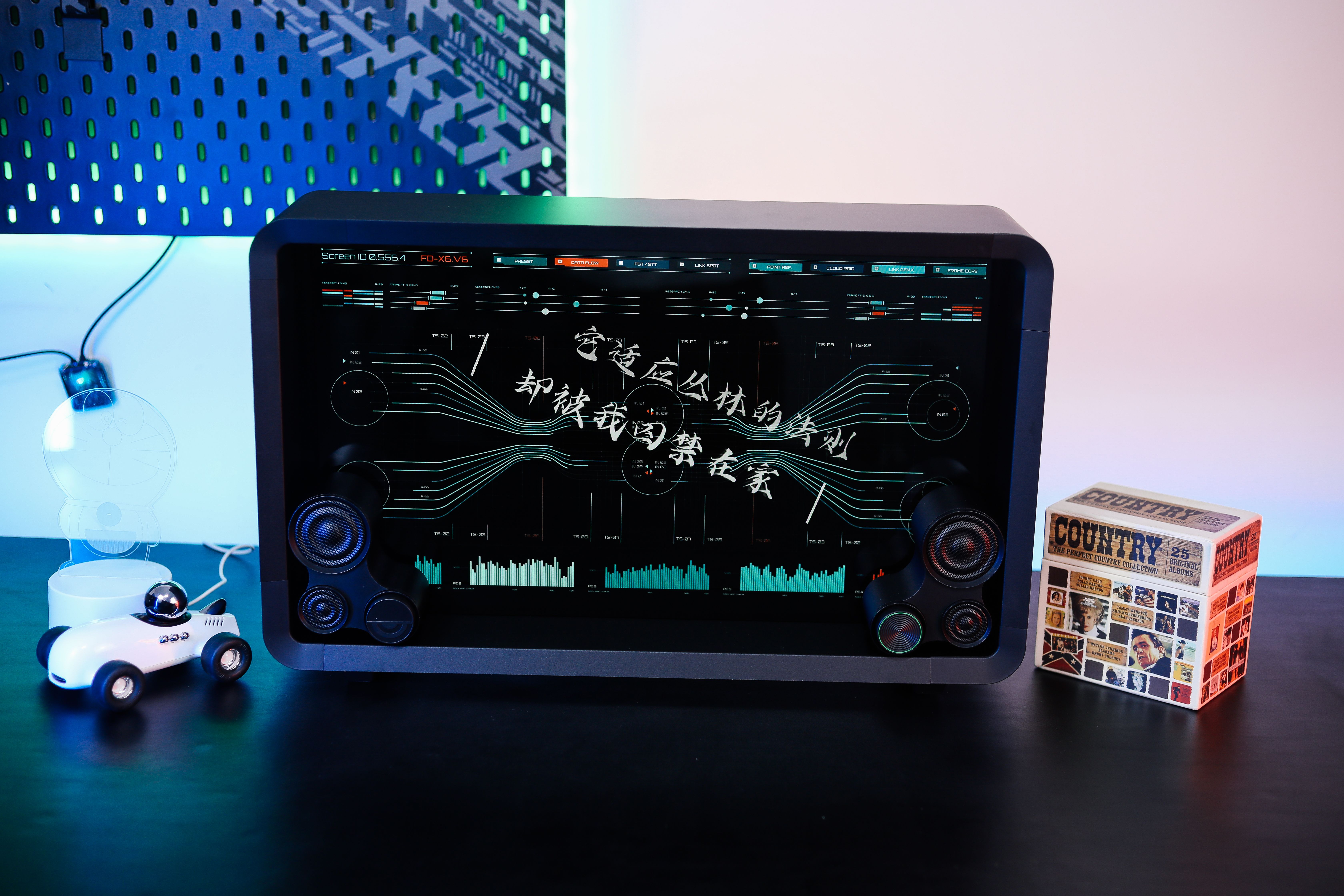 Lyiew悬浮歌词蓝牙音箱：让您听觉视觉都震撼