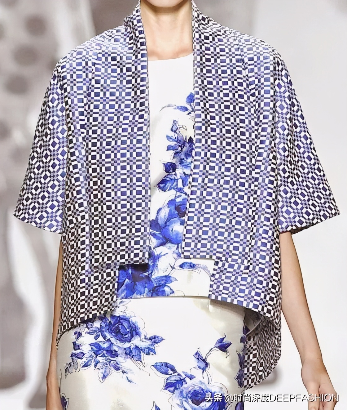 中国传统纹样“之”青花纹样