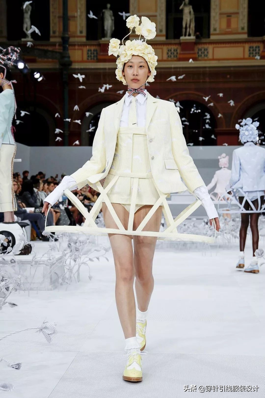 thombrowne西装全身搭配,thombrowne西装上身效果