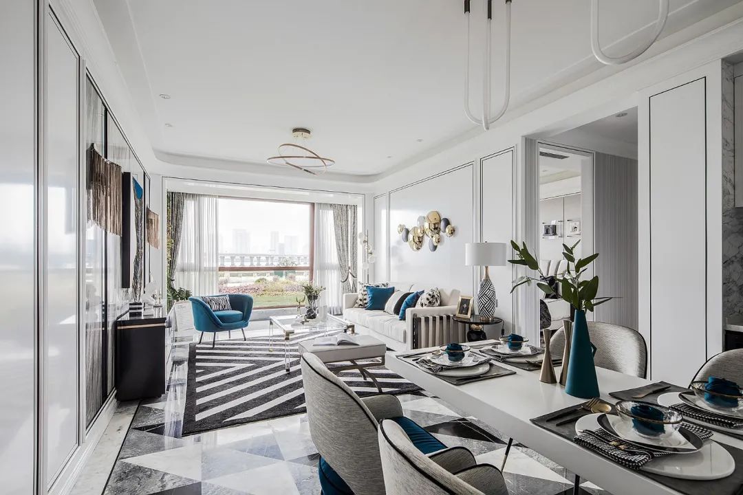 117法式轻奢装修,117现代轻奢装修风格