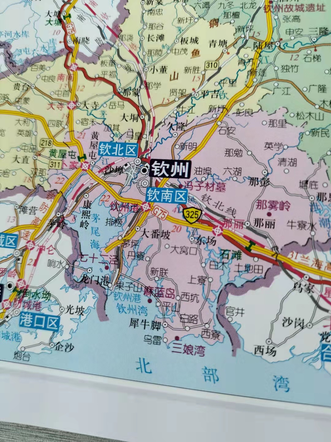 世界上最小的海在广西