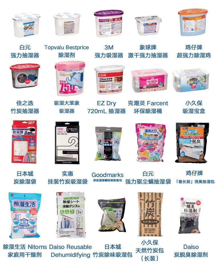 防潮除湿剂测评,吸湿器和竹炭包哪个效果好