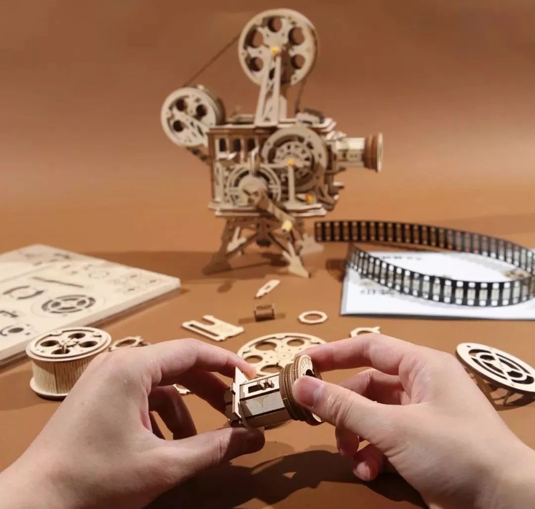 老式放映机拼装方法超详细,自拼老式放映机