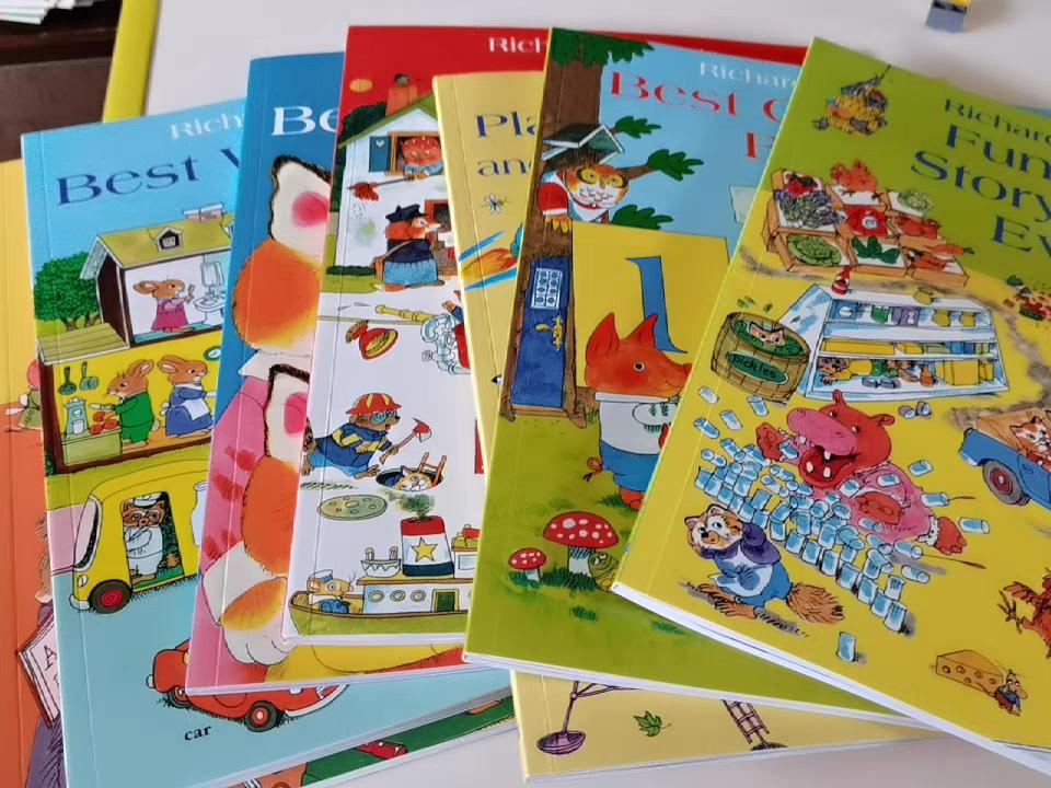 斯凯瑞绘本点读,斯凯瑞迷你单词书