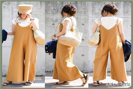 夏季女士裤子穿搭方法,韩国小姐姐教你穿搭