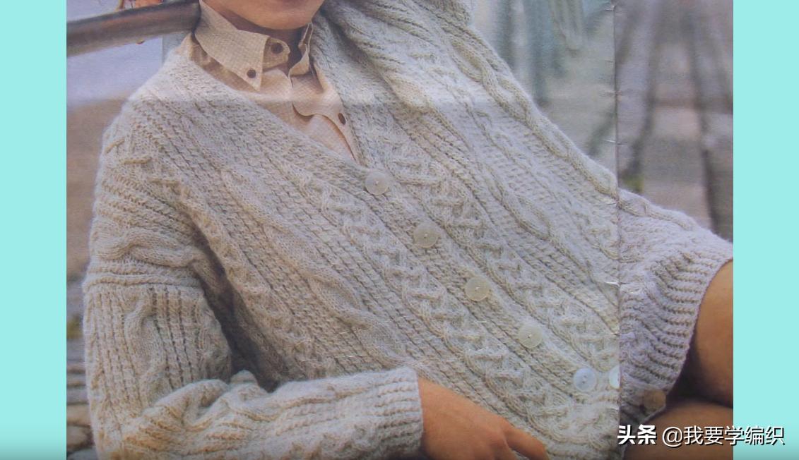 粗线织围巾花样大全,粗线织围巾的花样图解