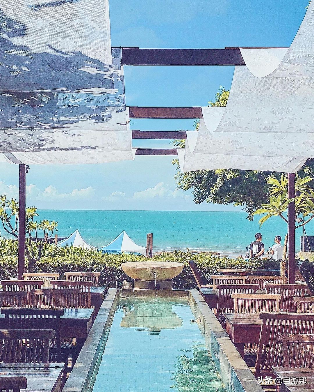 超级治愈美丽的海岸线咖啡厅,台湾小资咖啡馆