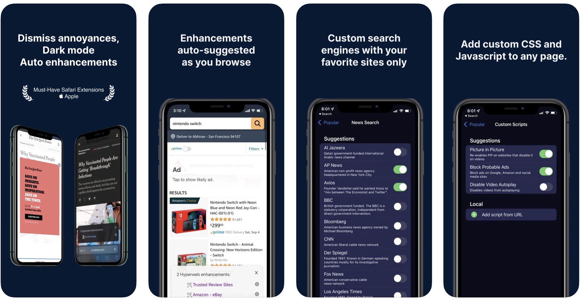 iphonesafari插件推荐,safari浏览器扩展插件ios15