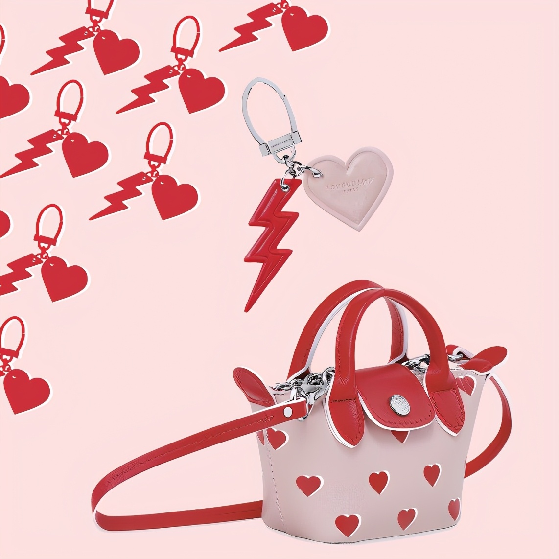 新品longchamp珑骧lepliagextra,longchamp珑骧双面