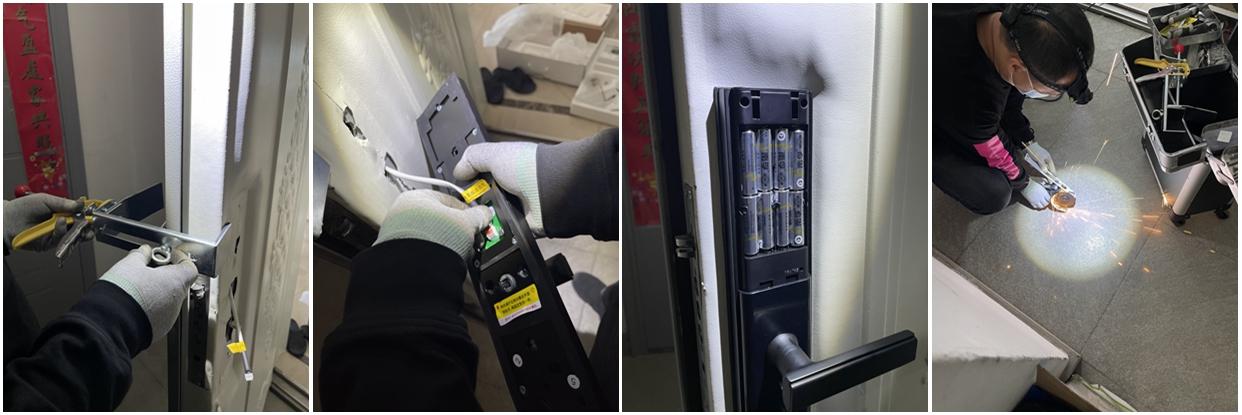 voc指纹锁怎么用密码开门,华为voc智能门锁指纹