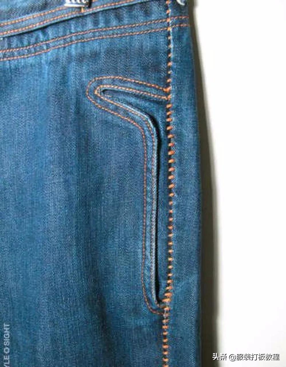 服装立体口袋制作视频教程,服装手工打版设计教程