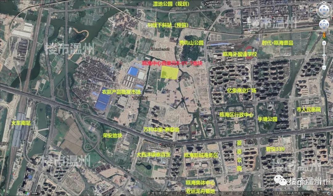 出人意料的疯狂!祥生以15613元/㎡竞得温州瓯海中心西单元地块!
