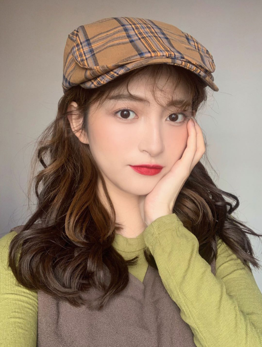 秋冬百搭超级好看贝雷帽,高级感穿搭冬季贝雷帽