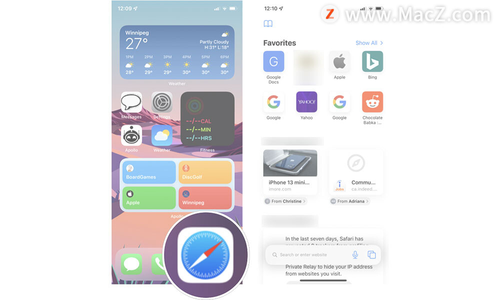 如何在iPhone和iPad上使用与你共享？