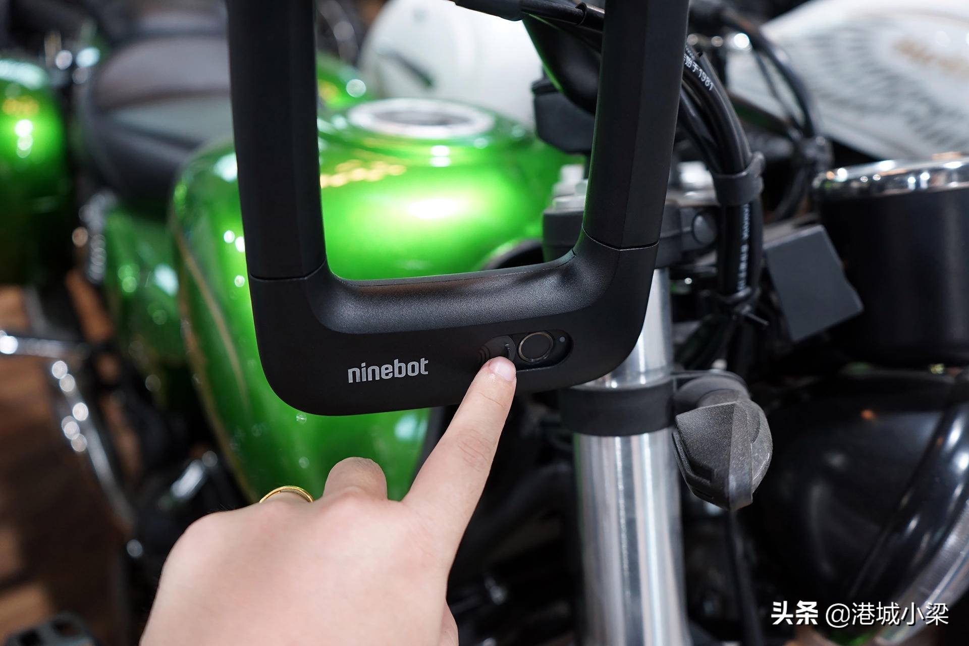 偷车是不可能的，这辈子都不可能的！九号智能指纹锁只有我能开