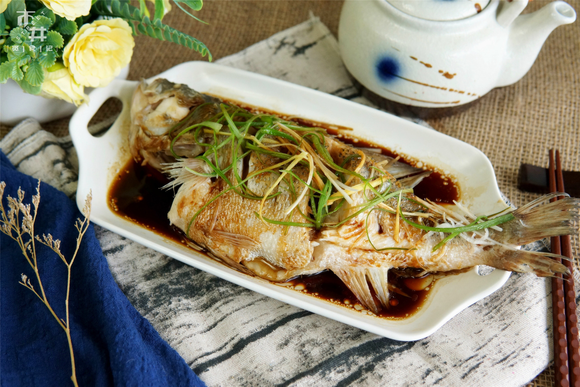 清蒸鱼没有葱姜怎么去腥,清蒸鱼用什么鱼刺少好吃