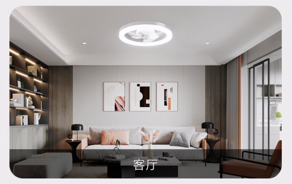 中式风格吸顶风扇灯,高颜值风扇灯吸顶灯