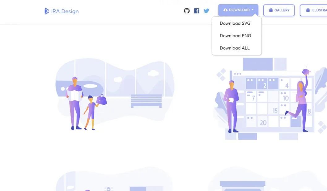 免费商用插画网站,插画素材网站免费