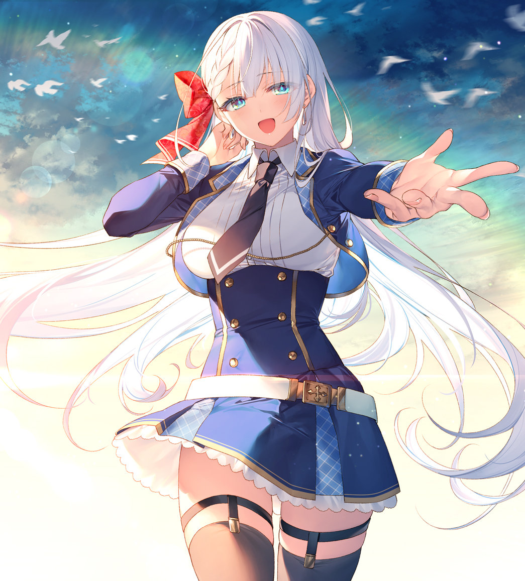 二次元御姐衣服教程,二次元蓬蓬裙插画