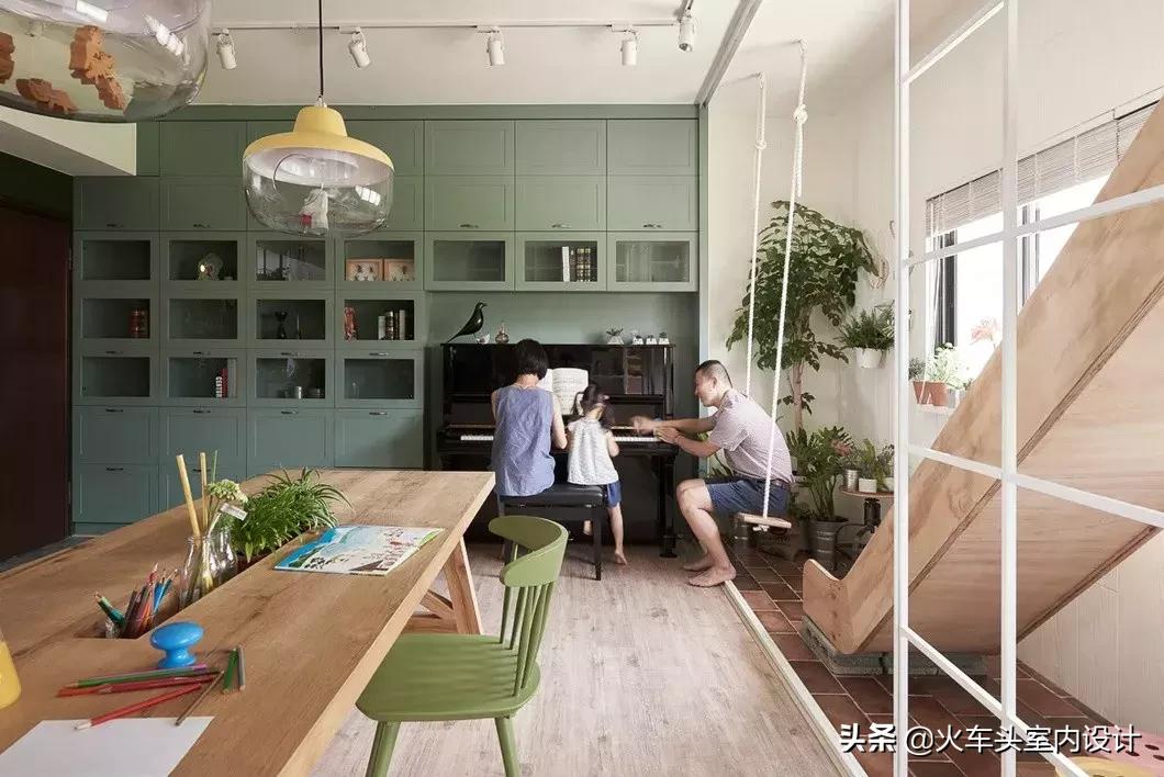 最浪漫亲子宅设计,三口之家亲子宅设计亮点吸引眼球