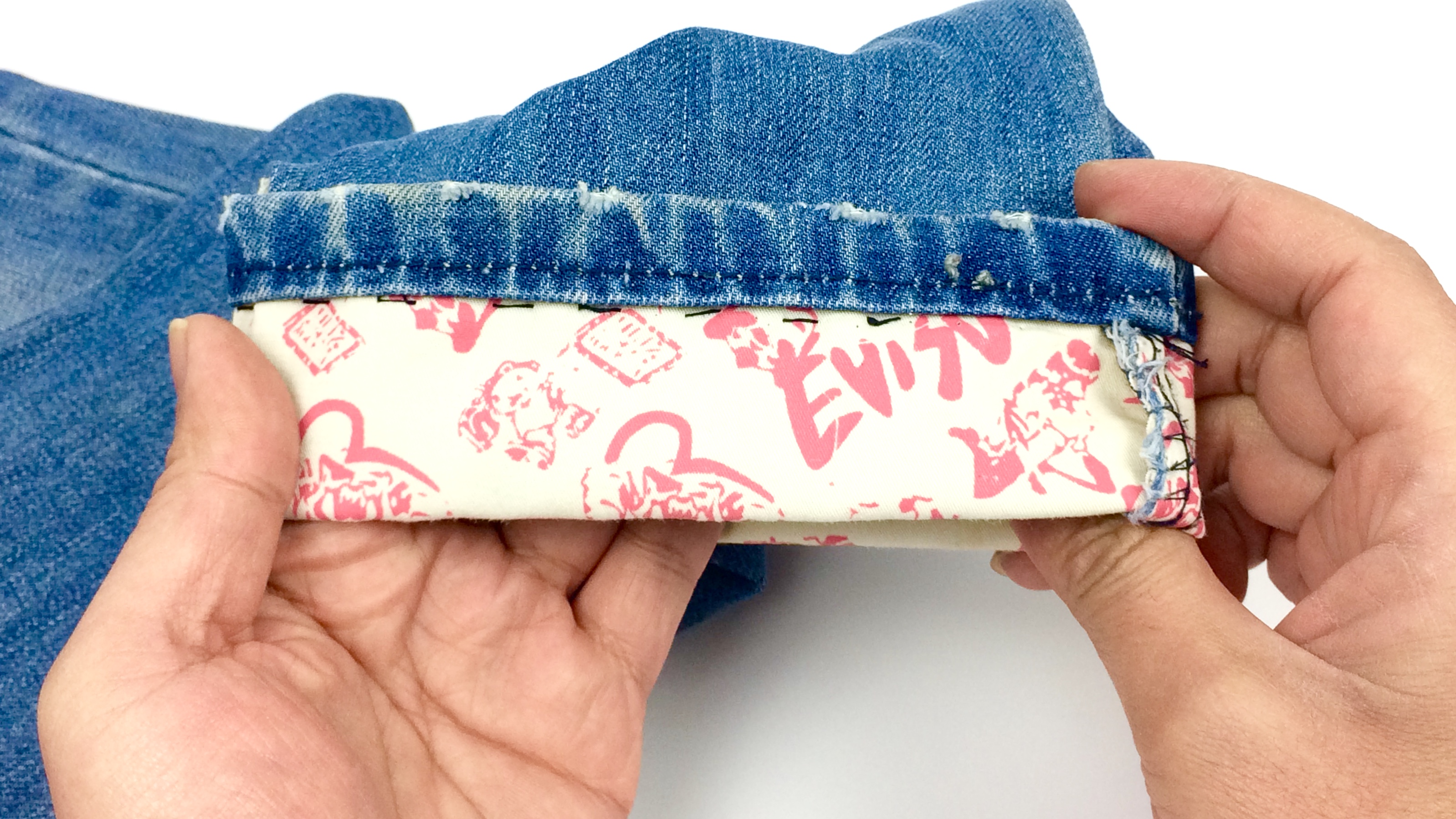 裤子太长了但裤脚有毛边怎么办,新买的裤子裤脚