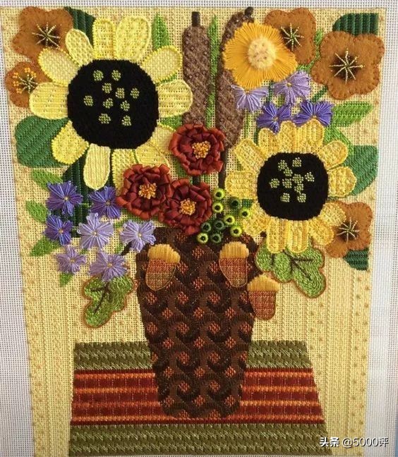 十字绣绣好要怎么弄,十字绣正确绣法为什么要留一格呢