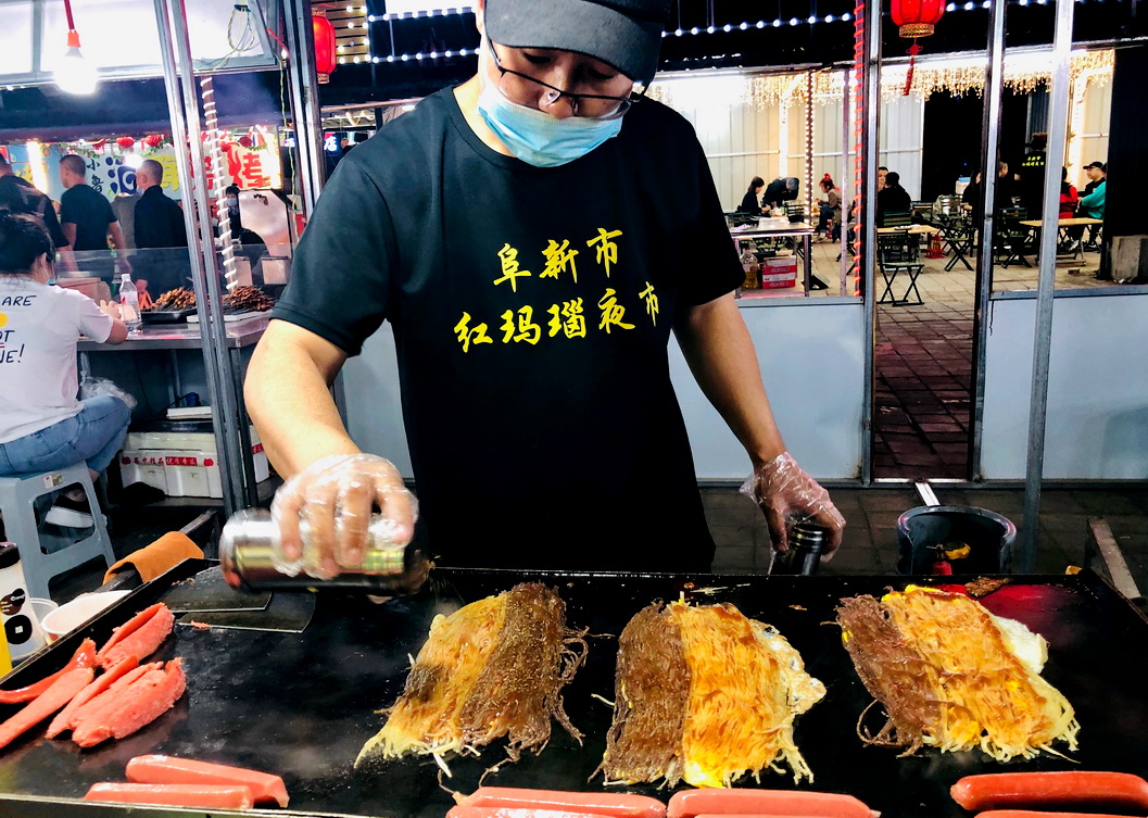 阜新夜市鱿鱼,阜新锅包肉夜市