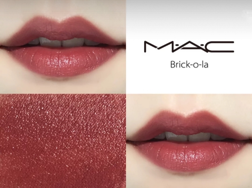 mac口红ladydanger真人试色,mac黄皮素颜显白口红推荐