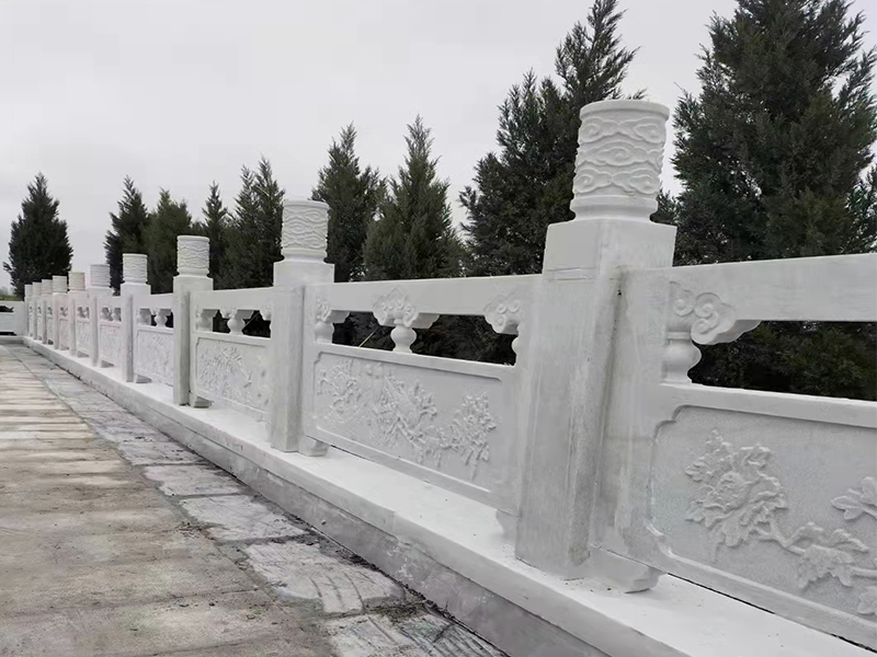 河道石材石栏杆多少钱一米,普通石材河道栏杆尺寸多高