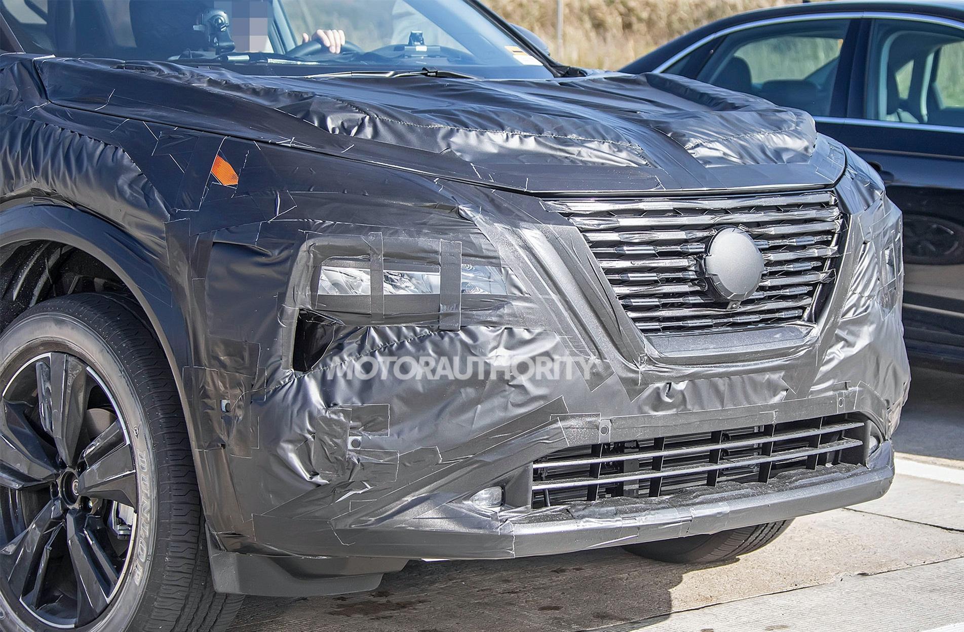 新款日产奇骏谍照曝光,奇骏外观升级