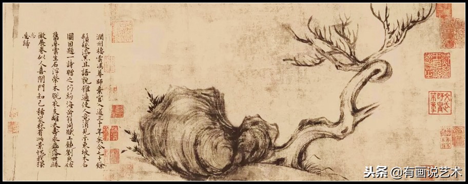 3亿天价一幅的国画长啥样,一幅没人要的赝品画