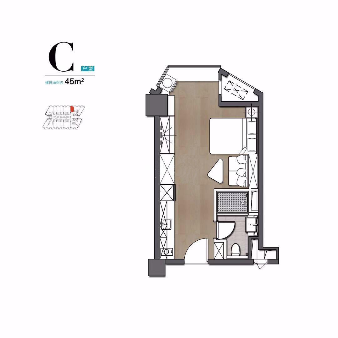 武夷凌云公馆房价多少,首付7万的地铁精装房