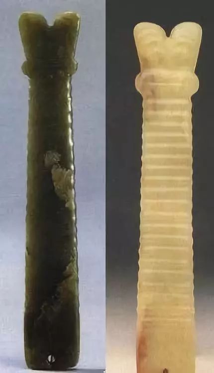 红山玉器真假图片对比,红山玉真假图对比