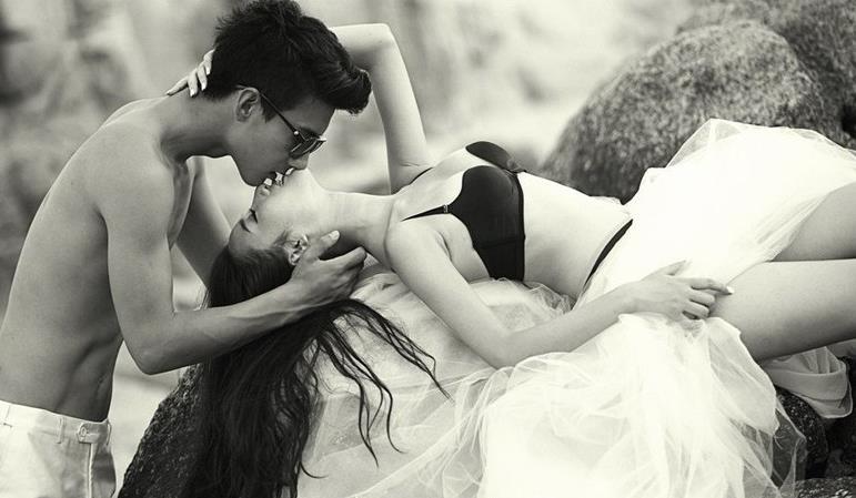 拍婚纱照姿势与面部表情练习技巧,护士拍婚纱照姿势