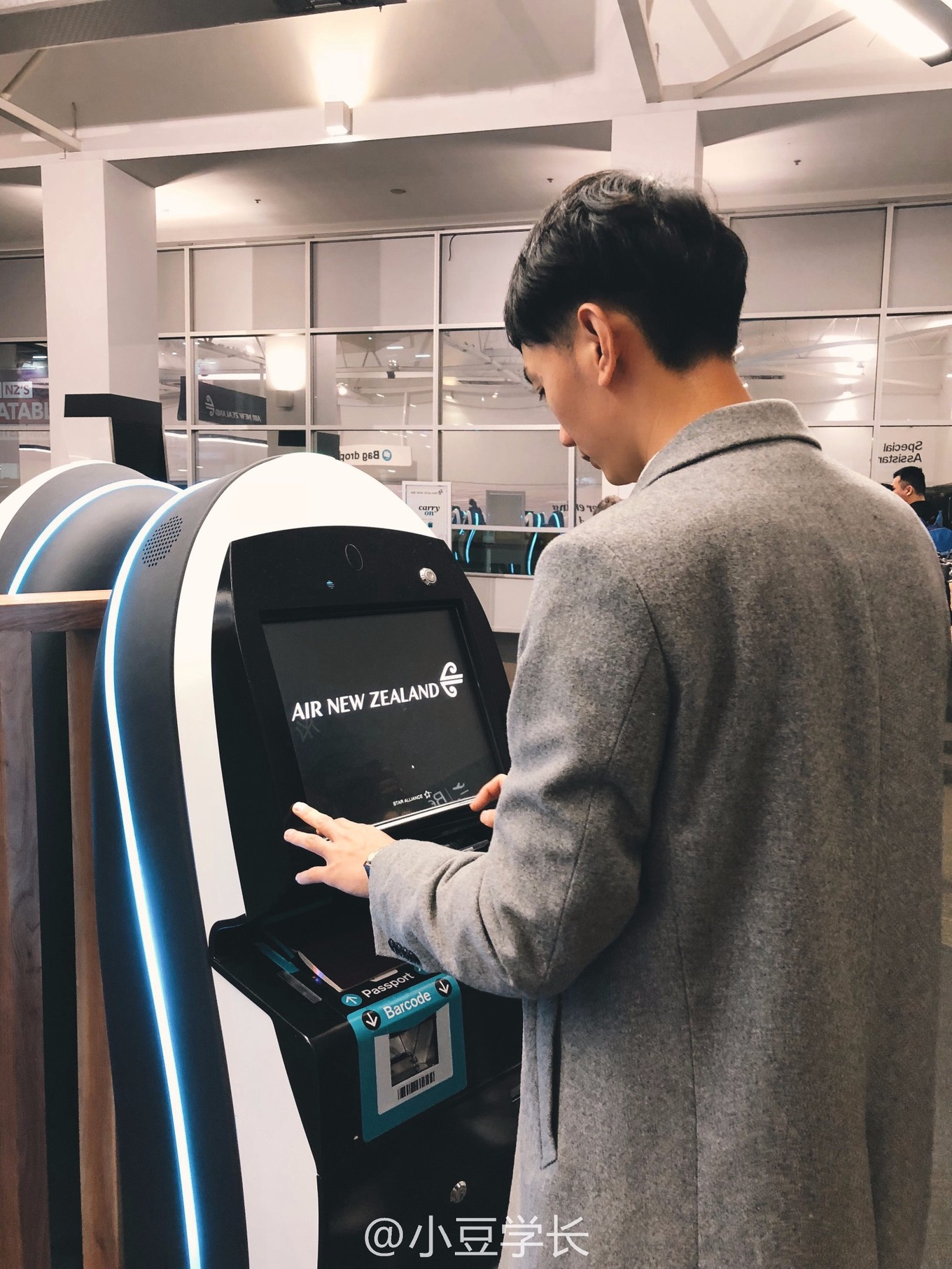 新西兰体验飞机,新西兰航空机票如何值机