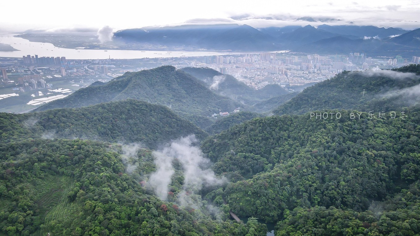 享受鼎湖山绝美风景,换个角度的风景