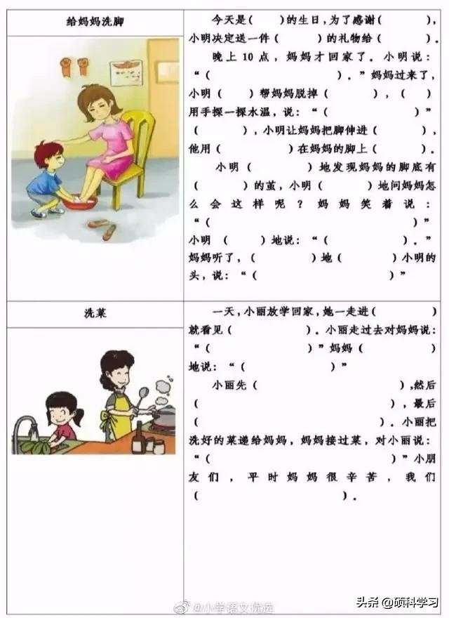 看图写话睡前讲故事怎样写,儿童睡前小故事二年级看图写话