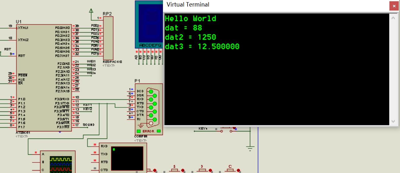 串口数据发送或接收如何去判断,串口发送int数据