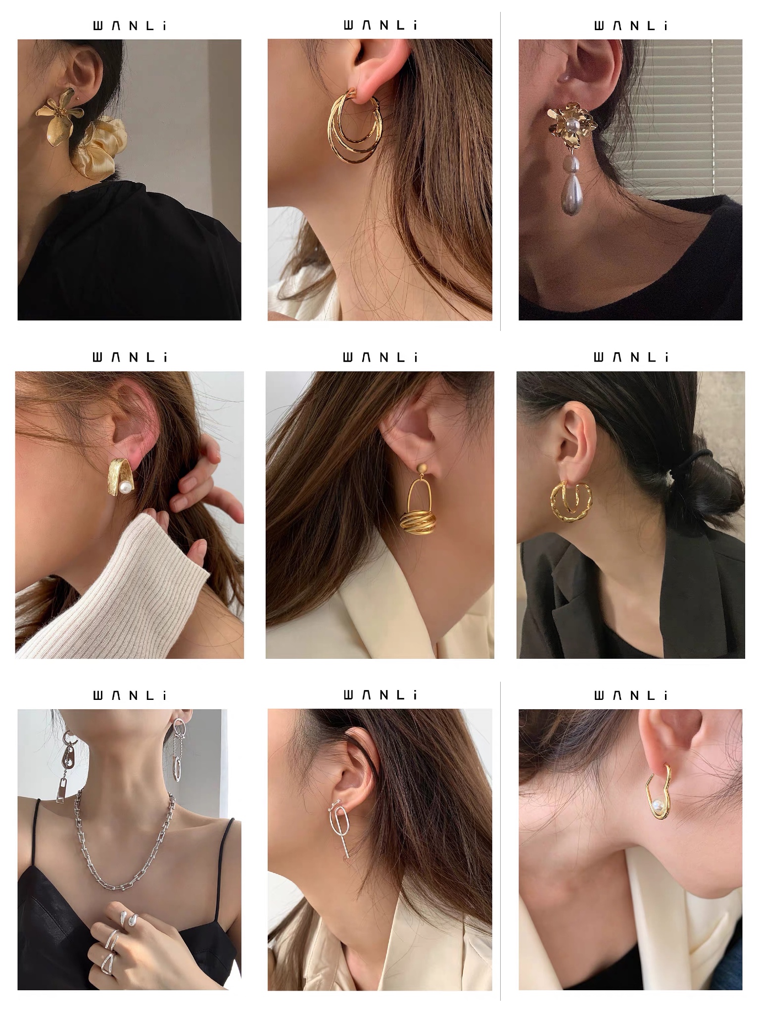 平价耳环怎么搭配好戴,一款超级好看的耳环