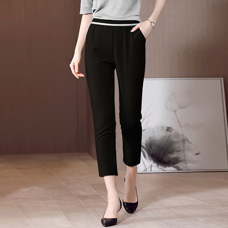 好洋气的萝卜裤显高又很酷,萝卜裤显瘦又百搭